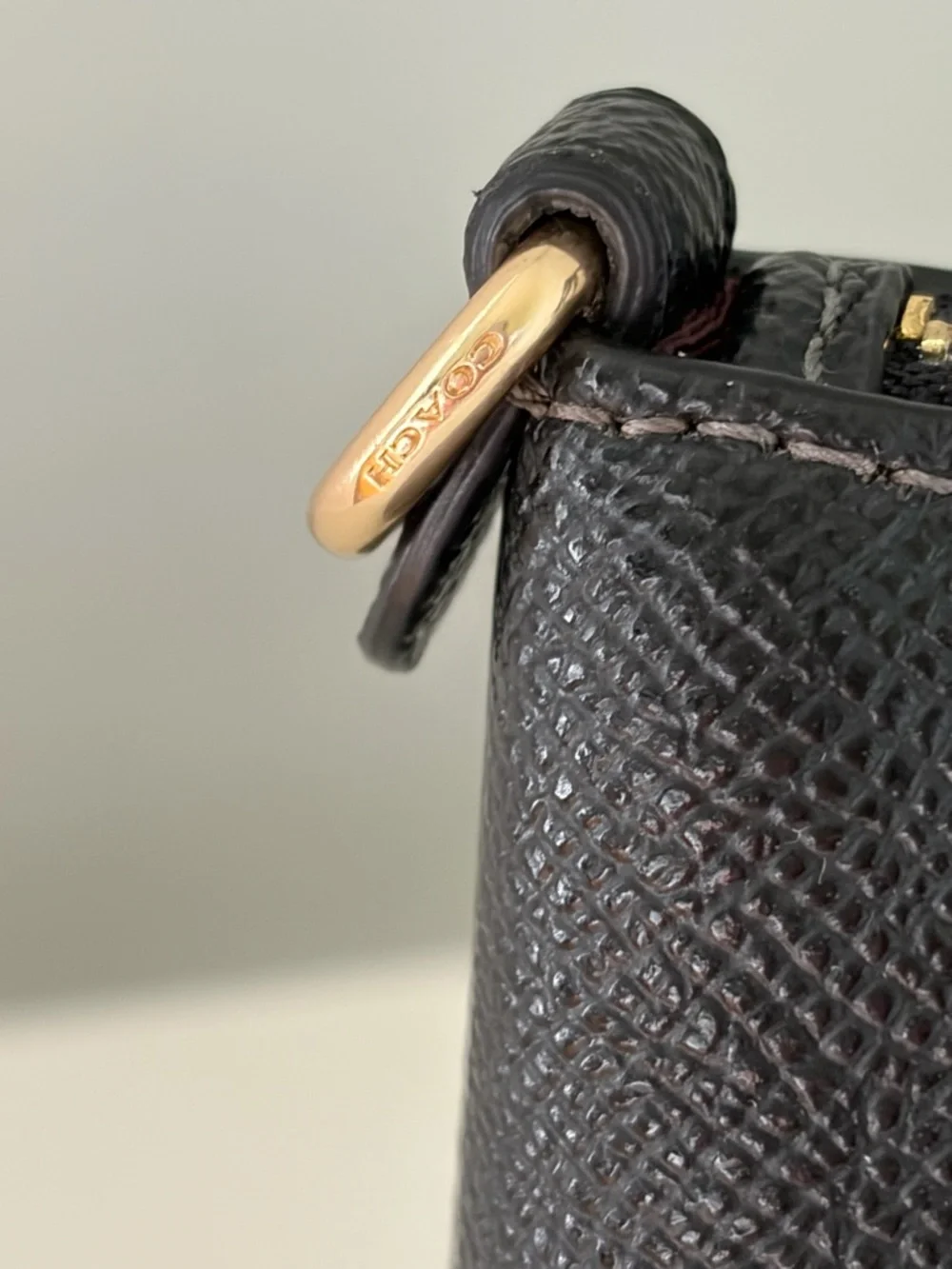 Coach Mini Gallery Tote Bag With Cherry Charm - Picture 12 of 14